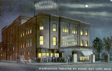Washington Theatre - OLD POST CARD
